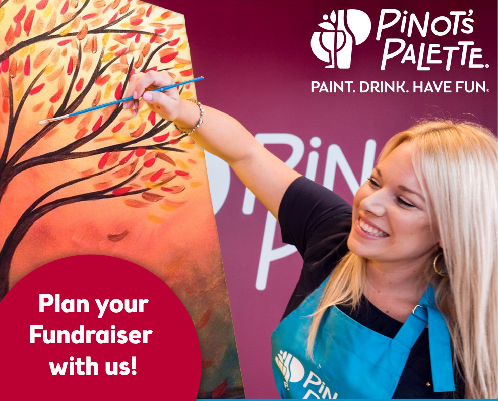 Plan A Painting It Forward Fundraiser At Pinot's Palette